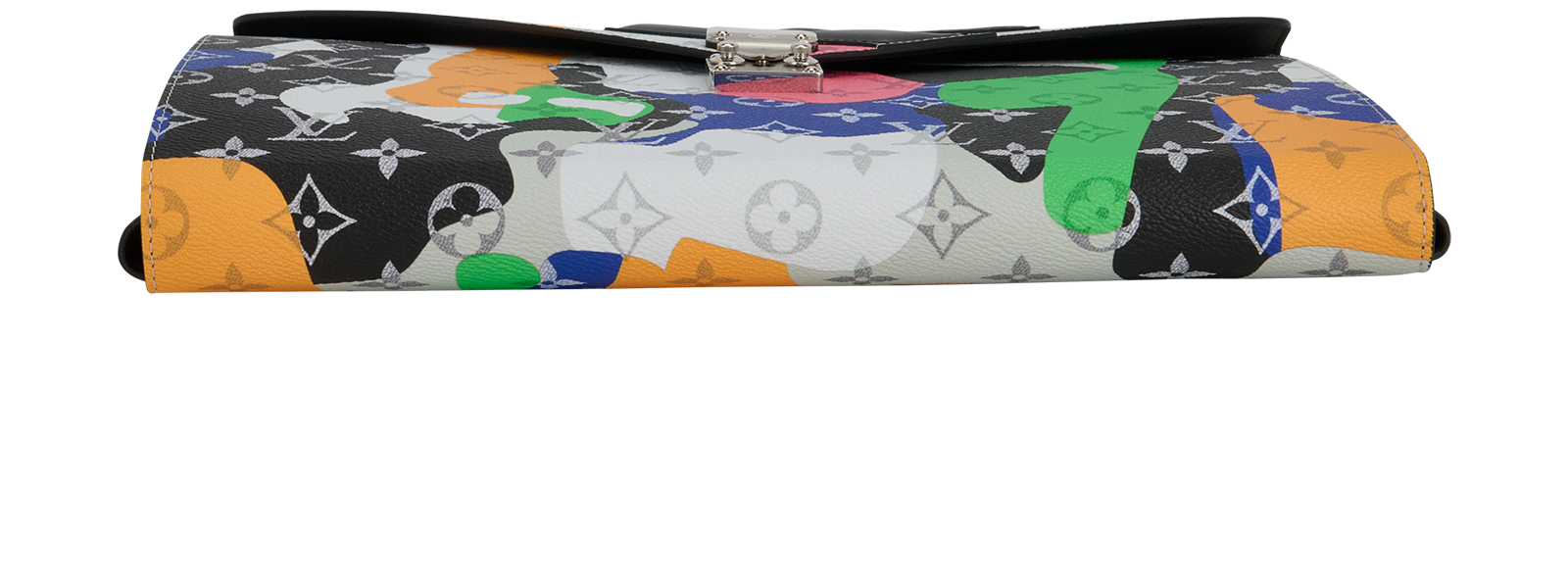 Louis Vuitton X KidSuper Mark Folder, &pound;950, Accessories, Black, Canvas, Top view